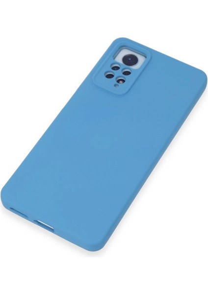 Xiaomi Redmi Note 12 Pro 4g Kılıf Nano Içi Kadife Silikon - Mavi fırsatları