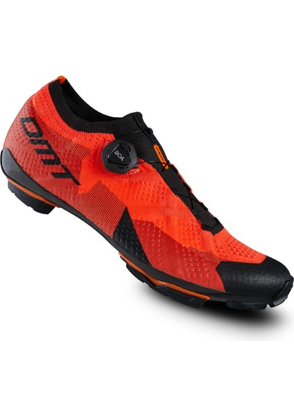 Km1 Karbon Mtb Bisiklet Ayakkabısı Kırmızı-Siyah
