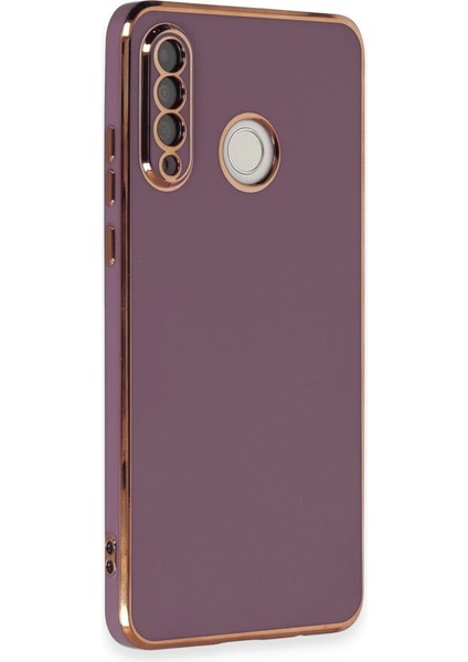 Huawei P30 Lite Kılıf Volet Silikon - Mor fiyatları