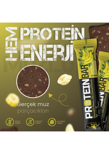 Protein Bar Muz 12 Adet modelleri
