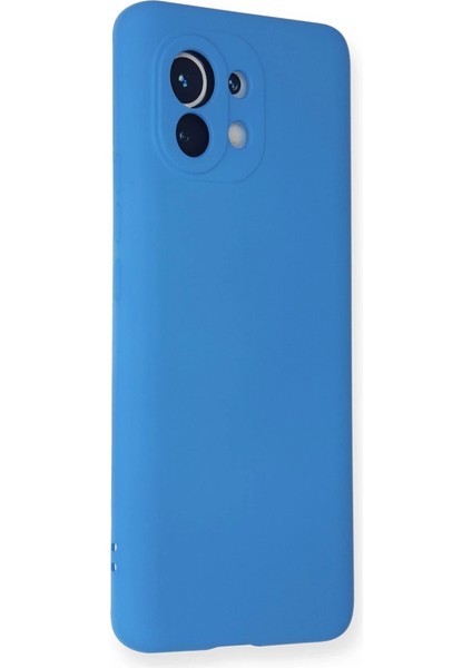 Xiaomi Mi 11 Kılıf Nano Içi Kadife Silikon - Mavi fiyatları