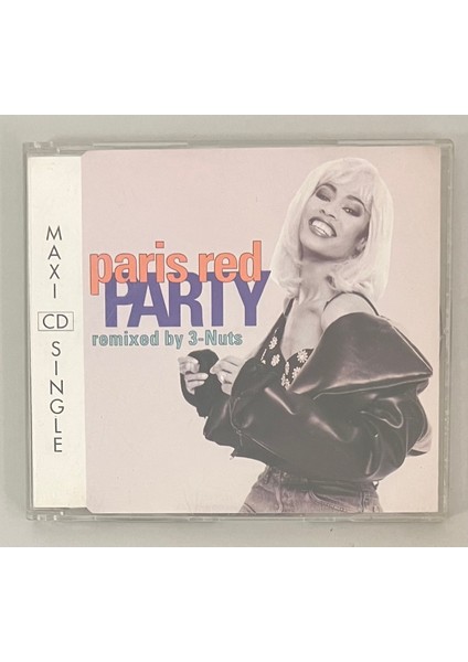 Paris Red Party Remixed By 3-Nuts CD (Orijinal Dönem Baskı Cd)