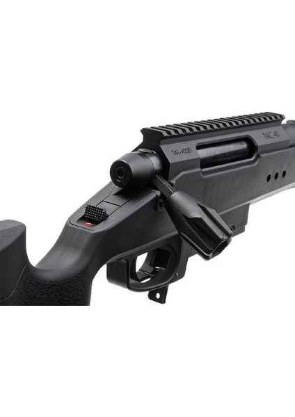 TAC-41P Classic Polimer Dipçik Sniper Bolt Action Airsoft Tüfek, Siyah SBA-T41P-BK indirimleri