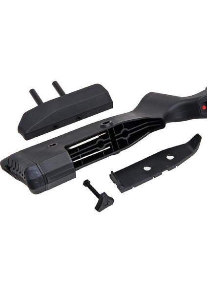 TAC-41P Classic Polimer Dipçik Sniper Bolt Action Airsoft Tüfek, Siyah SBA-T41P-BK