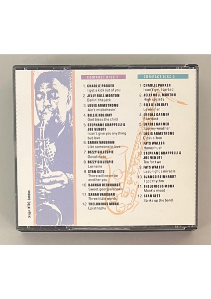 Jazz Greats Çift CD 24 Şarkı (Orijinal Dönem Baskı Cd) modelleri