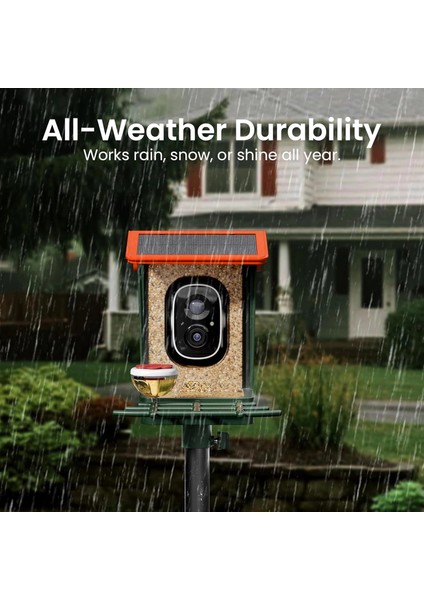 Kamera, Güneş Enerjili 2k Hd Video - Turuncu fiyatları