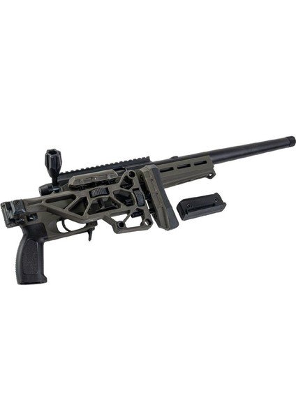 Tac 41 L Lite Chassis & Katlanır Dipçik Airsoft Bolt Action Tüfek Yeşil (Od) fiyatları