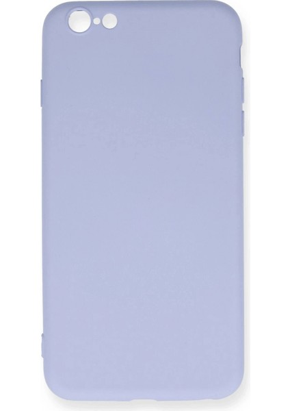 Ieg iPhone 6 Plus Kılıf Nano Içi Kadife Silikon - Lila