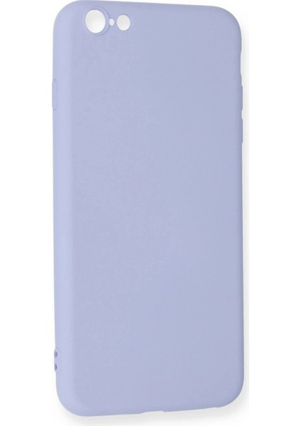 Ieg iPhone 6 Plus Kılıf Nano Içi Kadife Silikon - Lila modelleri