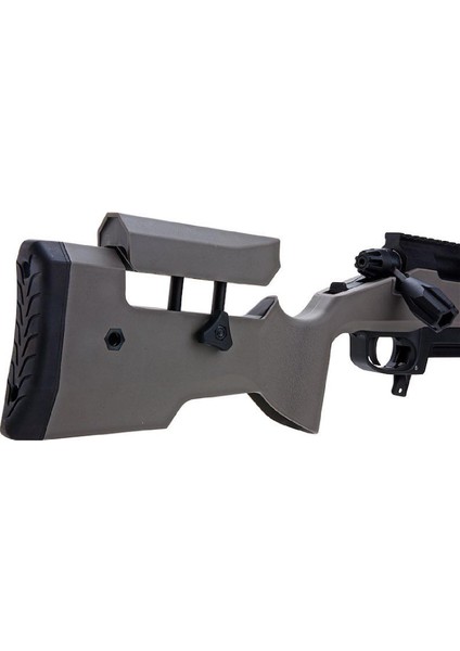 TAC-41PS Classic Polimer Dipçik Sport Version Sniper Bolt Action Airsoft Tüfek – Gri (SBA-T41PS-WG)