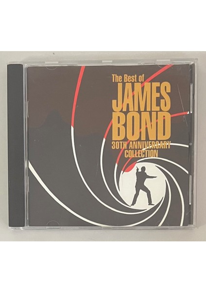 The Best Of James Bond 30TH Anniversary Collection CD (Orijinal 1992 Dönem Baskı Cd)