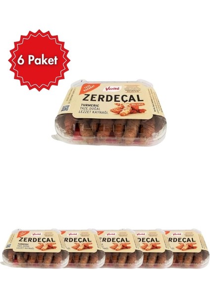 Taze Kök Zerdeçal 100 gr 6'lı Avantaj Paketi (Toplam 600 Gr)