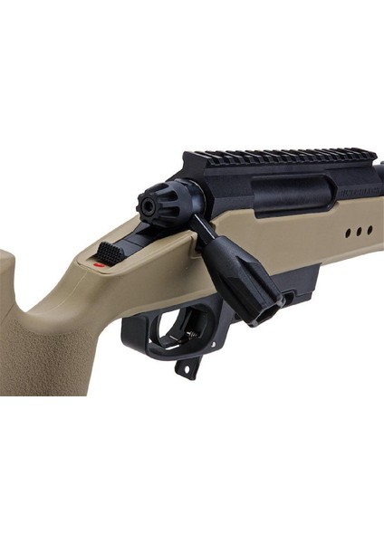 TAC-41PS Classic Polimer Dipçik Sport Version Sniper Bolt Action Airsoft Tüfek – Çöl (SBA-T41PS-FDE) modelleri
