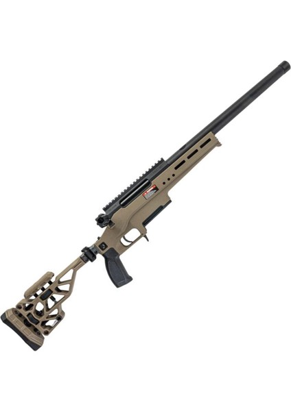 Tac 41 L Lite Chassis & Katlanır Dipçik Airsoft Bolt Action Tüfek (Fde)