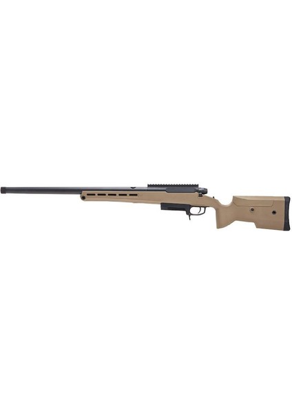 TAC-41P Classic Polimer Dipçik Sniper Bolt Action Airsoft Tüfek, Fde SBA-T41P-FDE fırsatları
