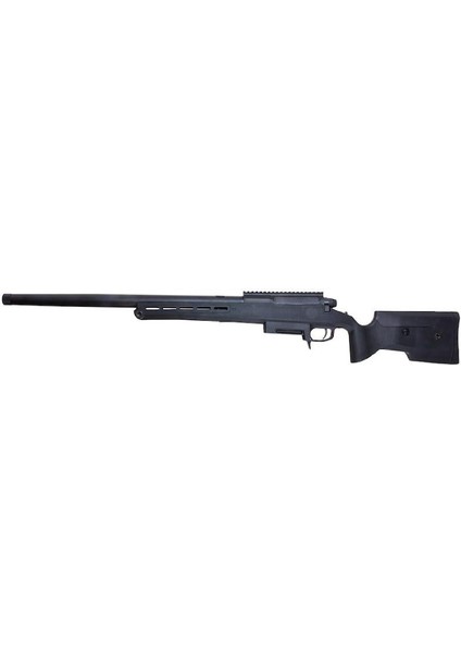 TAC-41PS Classic Polimer Dipçik Sport Vers. Sniper Bolt Action Airsoft Tüfek, Siyah SBA-T41PS-BK