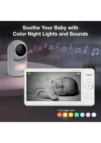 Kamera ve Ses Özellikli, Pan Tilt Zoom - 7 Inc IPS Ekran - 1 Kamera indirimleri