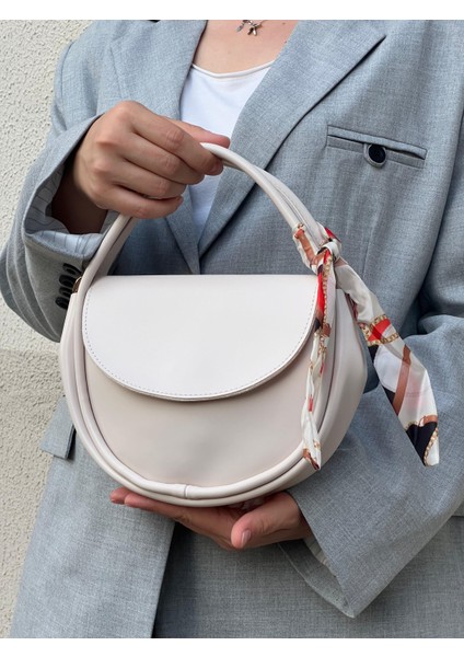 Armoni Model Fularlı Kadın El ve Omuz Çantası modelleri