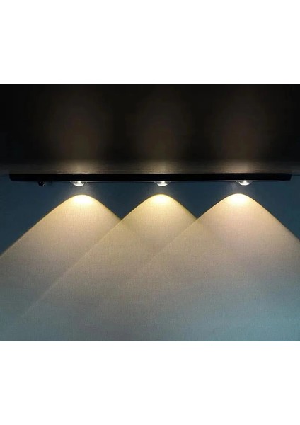 Şarjlı LED Aplik Tezgah Aydınlatma Hareket Sensörlü Dimmerli modelleri