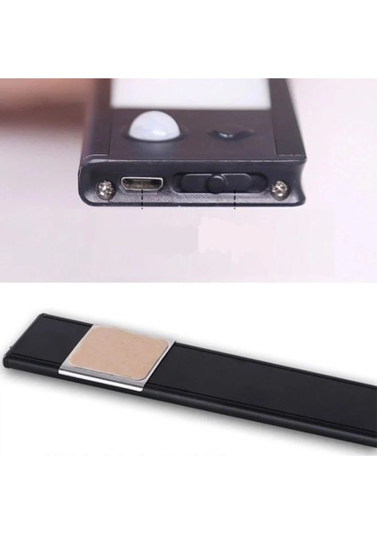 Şarjlı LED Aplik Tezgah Aydınlatma Hareket Sensörlü Dimmerli fırsatları