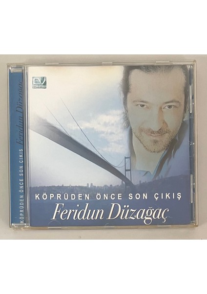 Feridun Düzağaç Köprüden Önce Son Çıkış CD Nadir Kapak (Orijinal Dönem Baskı Cd)