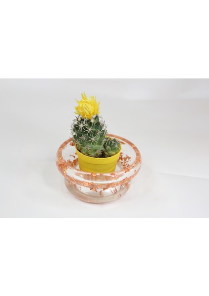 El Yapımı Epoksi Reçine Şık Tasarım Saksı/dekoratif Objeler (Çiçeksiz) - Kadın Emeği