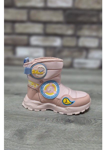 Içi Kürklü Kaydırmaz Kauçuk Taban Su Geçirmez Çocuk Kar Botu fırsatları