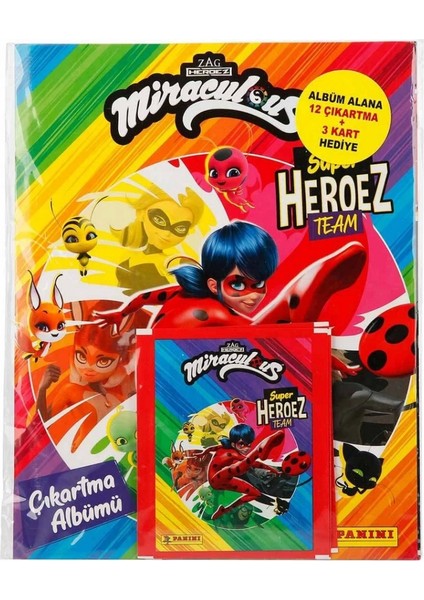 Bfs Lady Bug ve Super Cat Çıkartma Albümü fiyatları