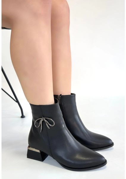 Harly Siyah Cilt Topuklu Bot fiyatları