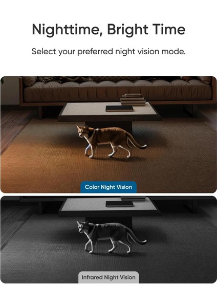 Iç Mekan Kamerası E30, Son Nesil, 4K UHD Güvenlik Kamerası - Siyah indirimleri