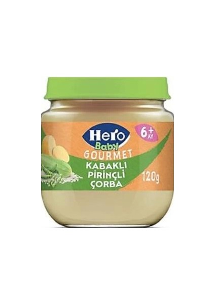 Bfs Hero Baby Gourmet Kabaklı Pirinçli Kavanoz Mama 120 gr