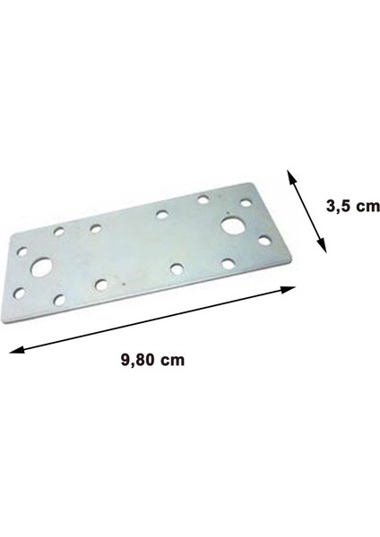 Gönye Düz Tip No:9 ( 5 Adet )