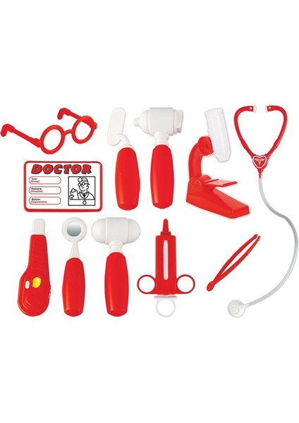 Bfs Çantalı Doktor Seti Kırmızı
