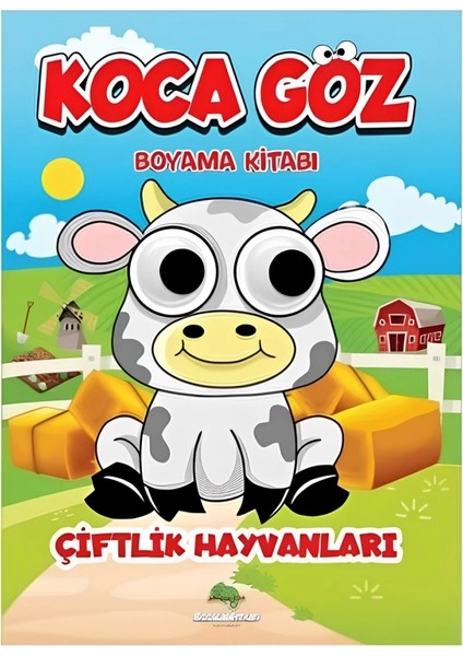 Bfs Koca Göz Çiftlik Hayvanları Boyama Kitabı