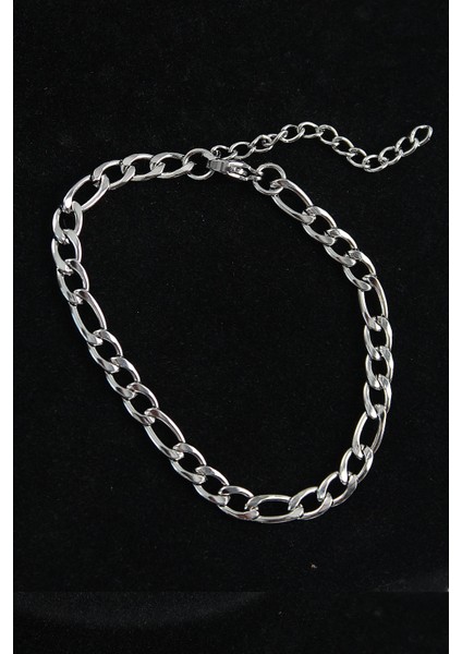 Bfs 316L Çelik Klasik Model Gümüş Renk Erkek Bileklik