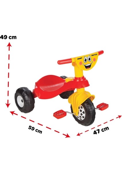 Bfs 07 132K Smart Bisiklet Kırmızı Flexo - Oyuncak modelleri