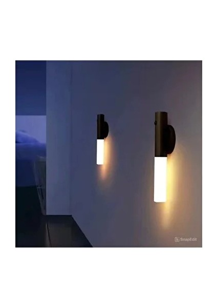 Şarjlı LED Aplik Hareket Sensörlü Ahşap Desenli Duvar Aplik fiyatları