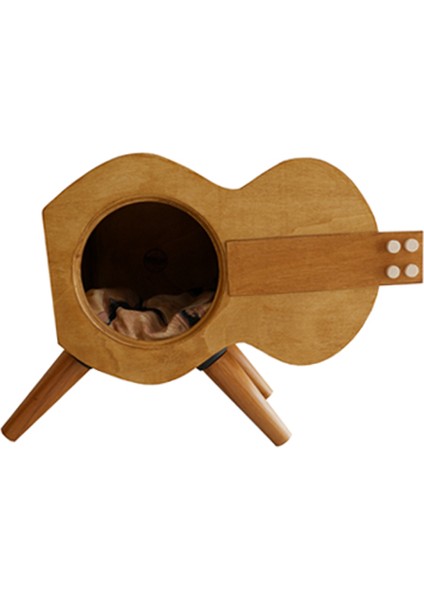 Gitar Kedi Evi Dekoratif Iç Mekan Guitar Cat House modelleri
