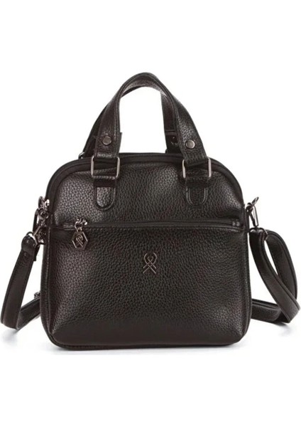 Kadın Deri Uzun Askılı El ve Omuz Çantası 24X20X8