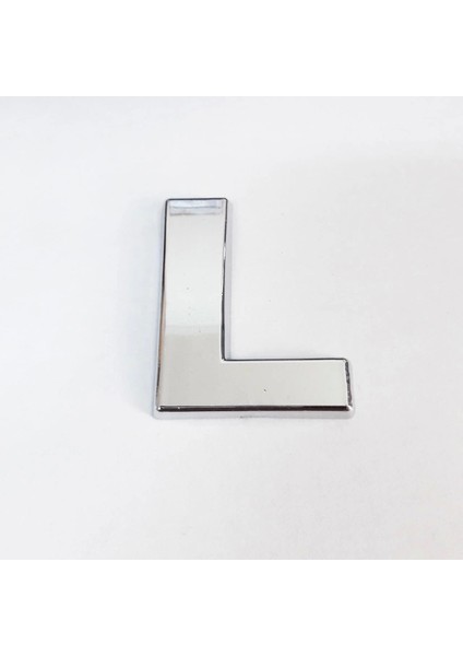 Cemax L Harfi 3,75 cm Krom Yapışkanlı