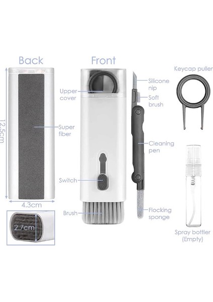 Bfs Çok Fonksiyonlu 7 Parça Airpods Klavye Ekran Kulaklık Temizleme Kiti indirimleri