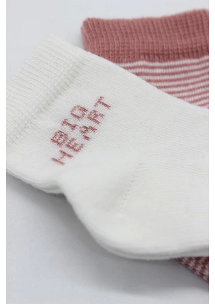 Bfs Bistyle Big Heart Penye Soket Çorap 2'li BS10117 Pudra fırsatları