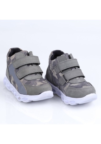 L.4501 Hakiki Deri Kamuflaj Bot Gri - 26 modelleri