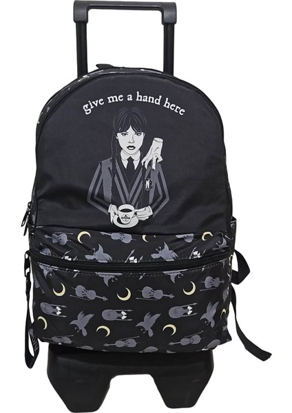 Wednesday Çekçekli Okul Çantası