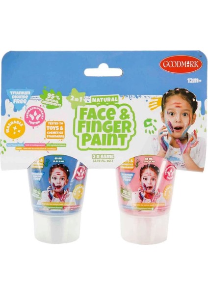 Bfs 2in1 Doğal Yüz ve Parmak Boyası 2’li fırsatları