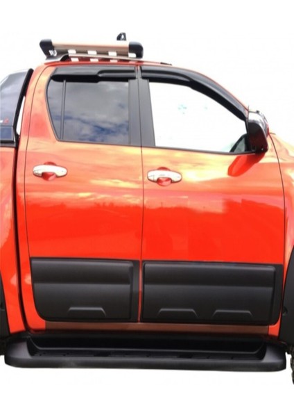 Roal Tunıng 2015+ ve Üzeri Uyumlu Toyota Hilux Kapı Gövde Kaplama Kabartma 4 Parça fırsatları