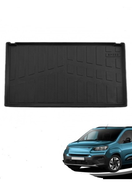 Roal Tunıng Fiat Doblo Seperatörlü Premium Bagaj Havuzu 3D 2023 ve Üzeri Uyumlu