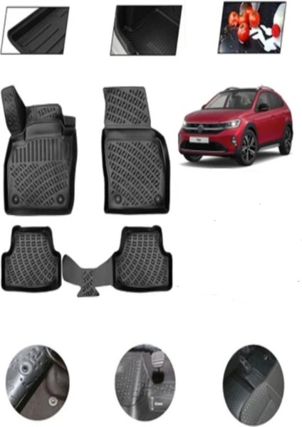 Roal Tunıng Volkswagen Taigo Paspas 5d 2020 ve Üzeri Araçlara Uyumludur. fiyatları