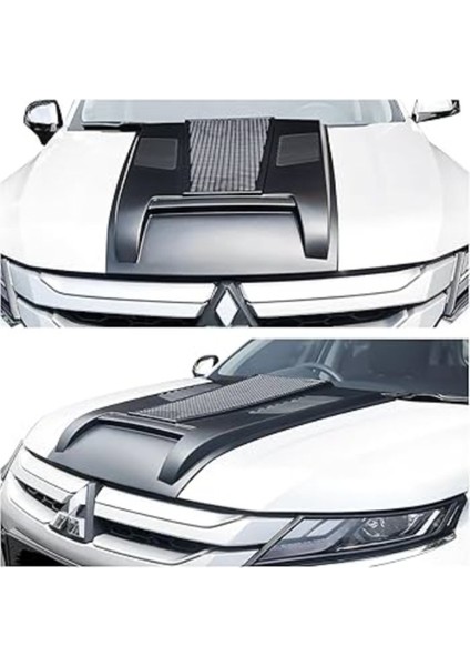 Roal Tunıng 2019+ÜZERİ Uyumlu Mitsubishi L200 Kaput Scoop Kaplama Kabartma modelleri