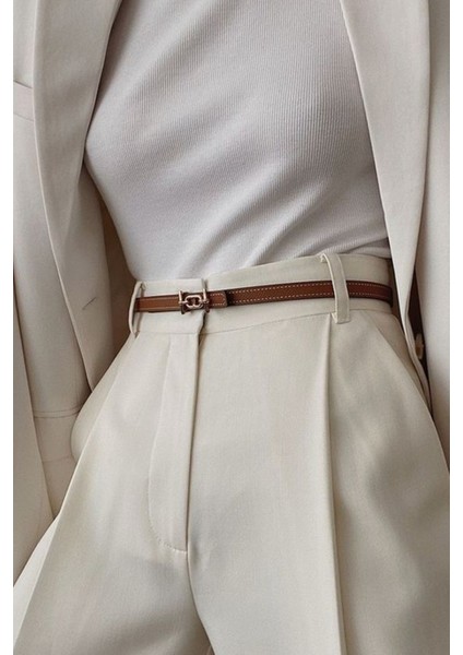 Kadın Gold Tokalı Ince Pantolon, Gömlek, Ceket, Elbise, Kazak Kemeri fiyatları